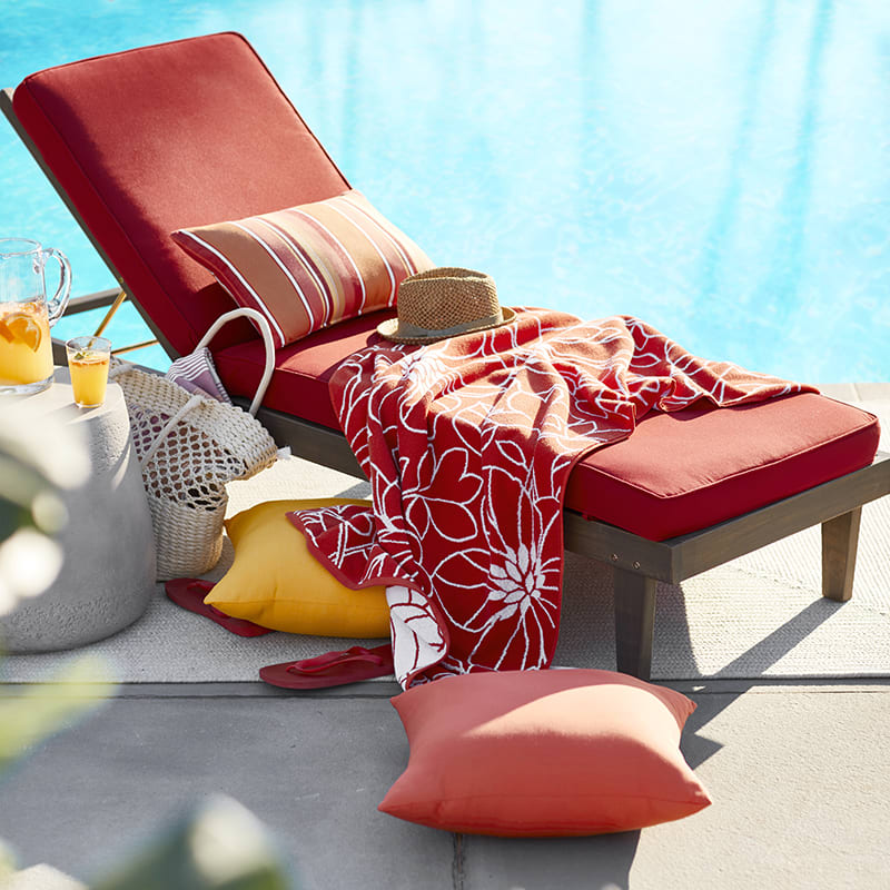 Sunbrella® Chaise Lounge Cushion