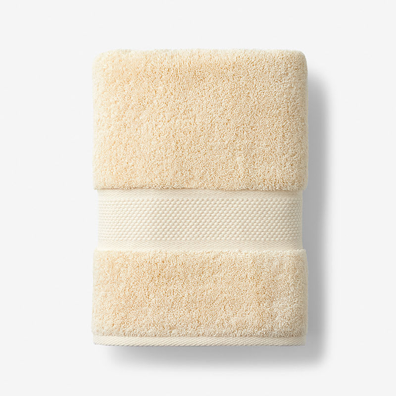 Supima Cotton Bath Towel White - Two Towels