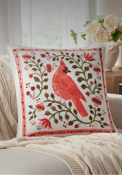 Rifle Paper Co. pillow covers