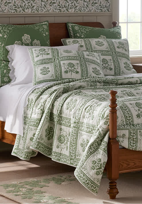 Rifle Paper Co. quilts