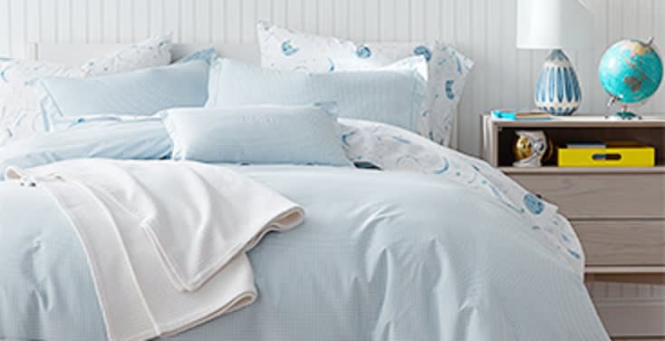 COMPANY KIDS™ DITSY GINGHAM ORGANIC COTTON PERCALE COLLECTION