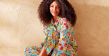 COMPANY COTTON™ PRINTED VOILE PAJAMAS