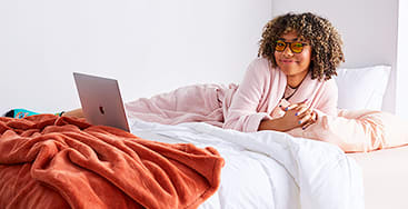 Company Plush™ Blanket in Copper