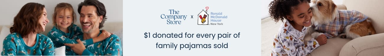 Ronald McDonald House New York Family Pajamas