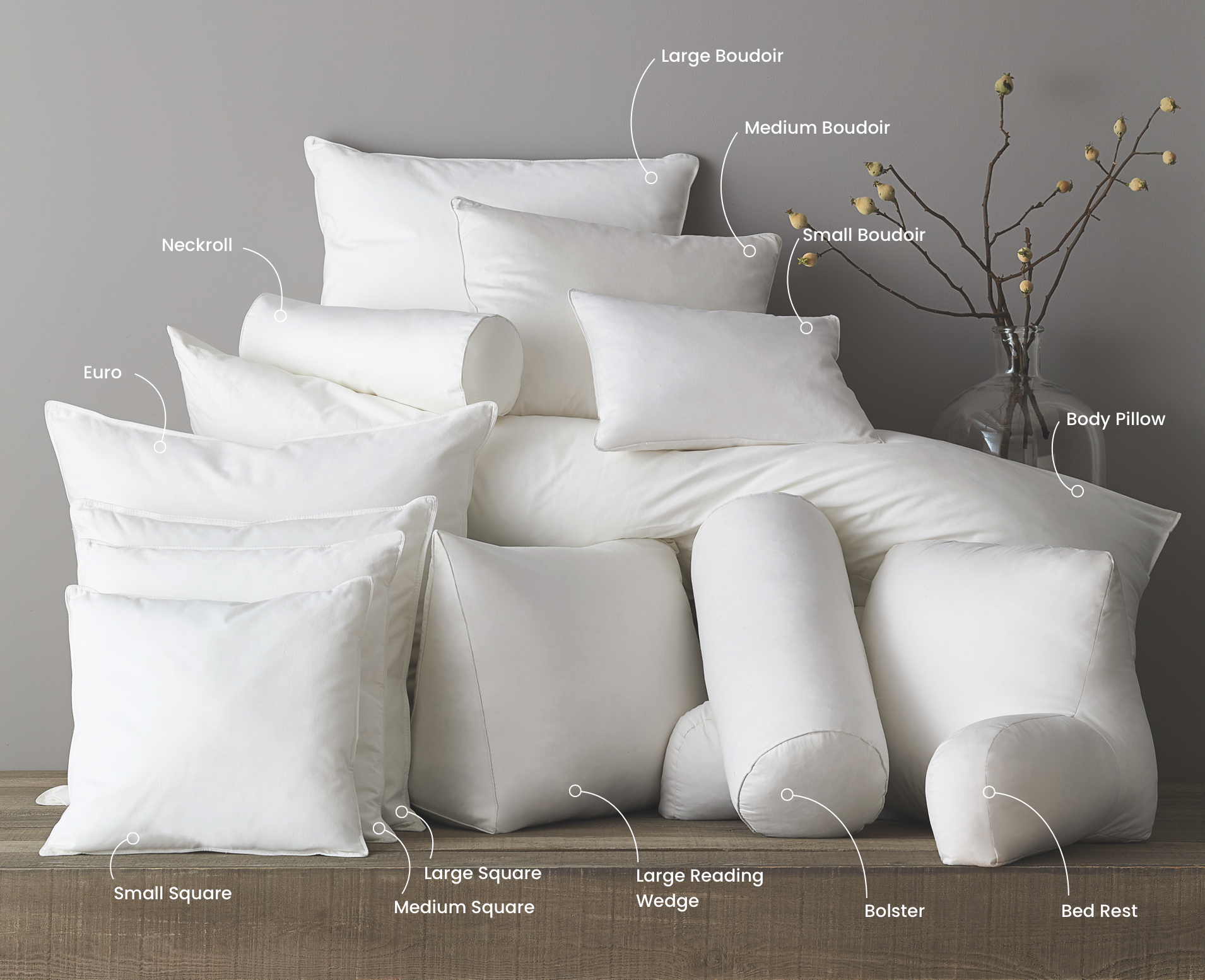 decorative pillow size