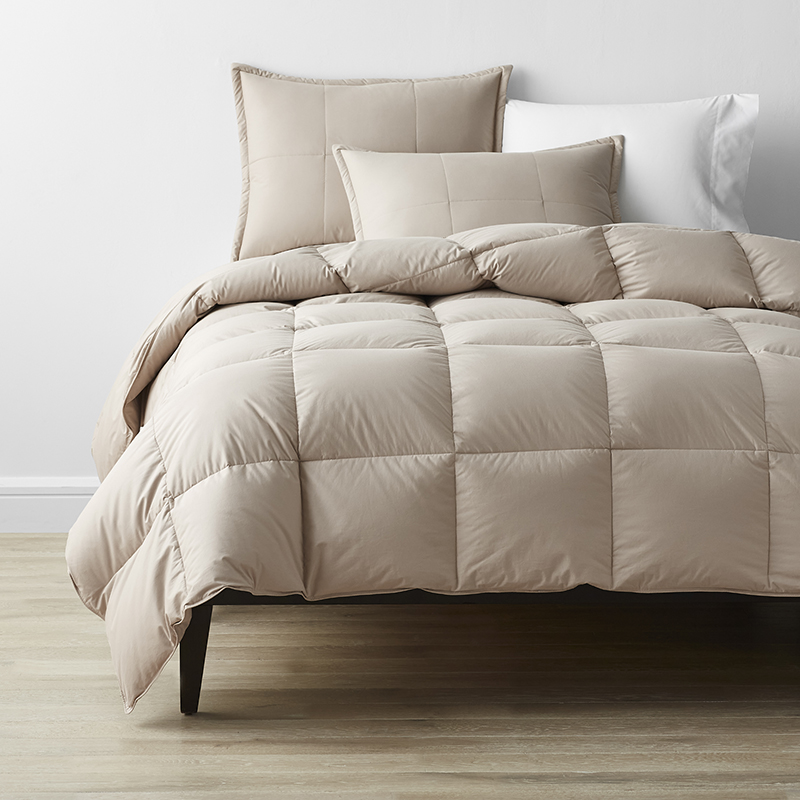 LaCrosse™ Queen Feather Tan Down Alternative Comforter | The Company Store