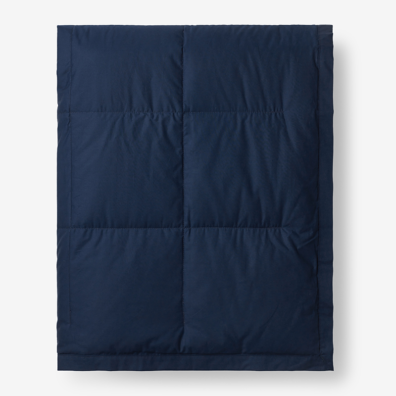 The Company Store Premium Loftaire™ Down Alternative Blanket In Navy Blue
