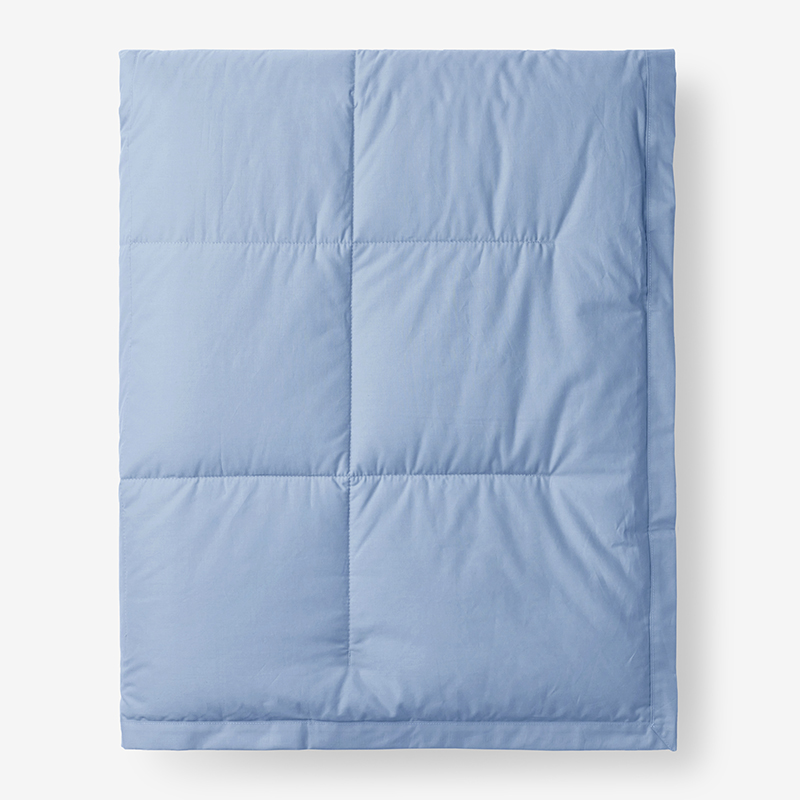 The Company Store Premium Down Blanket In Porcelain Blue
