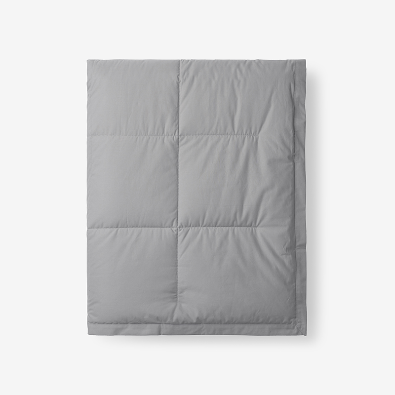 The Company Store Premium Loftaire™ Down Alternative Throw Blanket In Light Gray