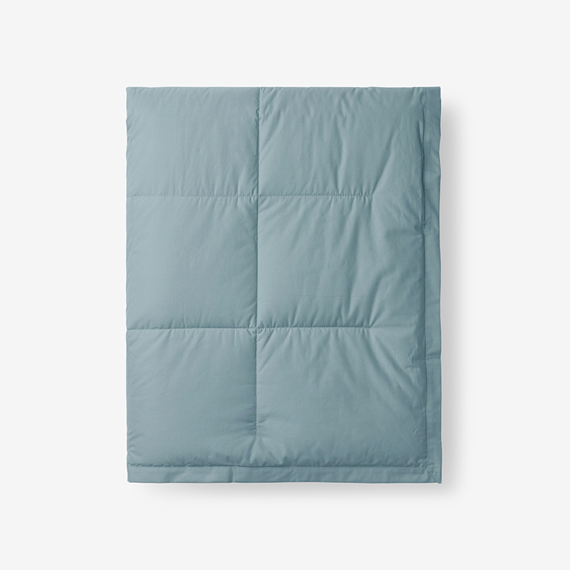 The Company Store Premium Down Throw Blanket In Sea Mist