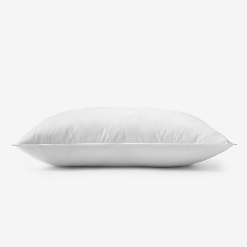 8-Piece Percale & Loftaire™ Down Alternative Bedding Bundle  - Twin, Medium, White,White