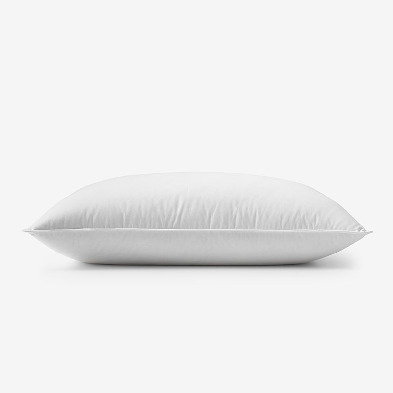 The Company Store Down & Feather Chamber Pillow In White