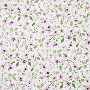 Lilah's Floral Classic Cool Organic Cotton Percale Sham - Pink Multi, Standard