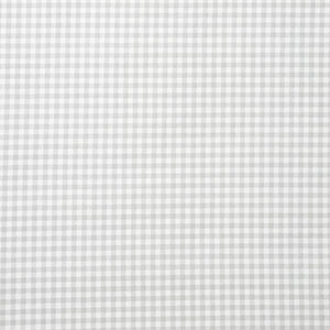 Ditsy Gingham Classic Cool Organic Cotton Percale Sham - Gray, Standard