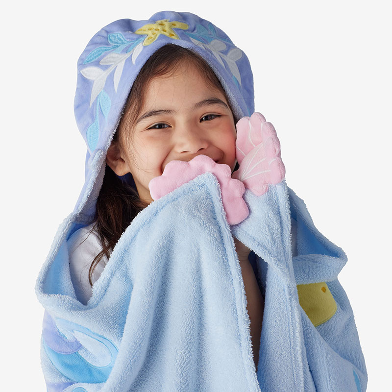 Hooded Towel - Mermaid