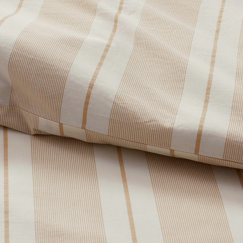 Tailored Stripes and Plaids Classic Cool Cotton Percale Flat Bed Sheet|63696