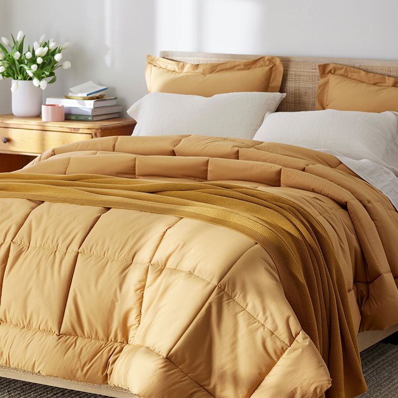 Classic Cool Cotton Percale Comforter-TheCompanyStore|61628
