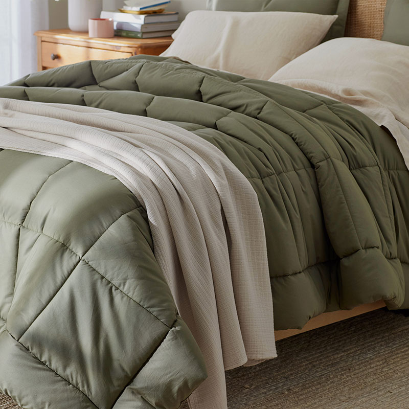 Classic Cool Cotton Percale Comforter-TheCompanyStore|63078