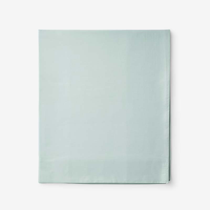 THE COMPANY STORE CLASSIC COOL COTTON PERCALE FLAT BED SHEET 