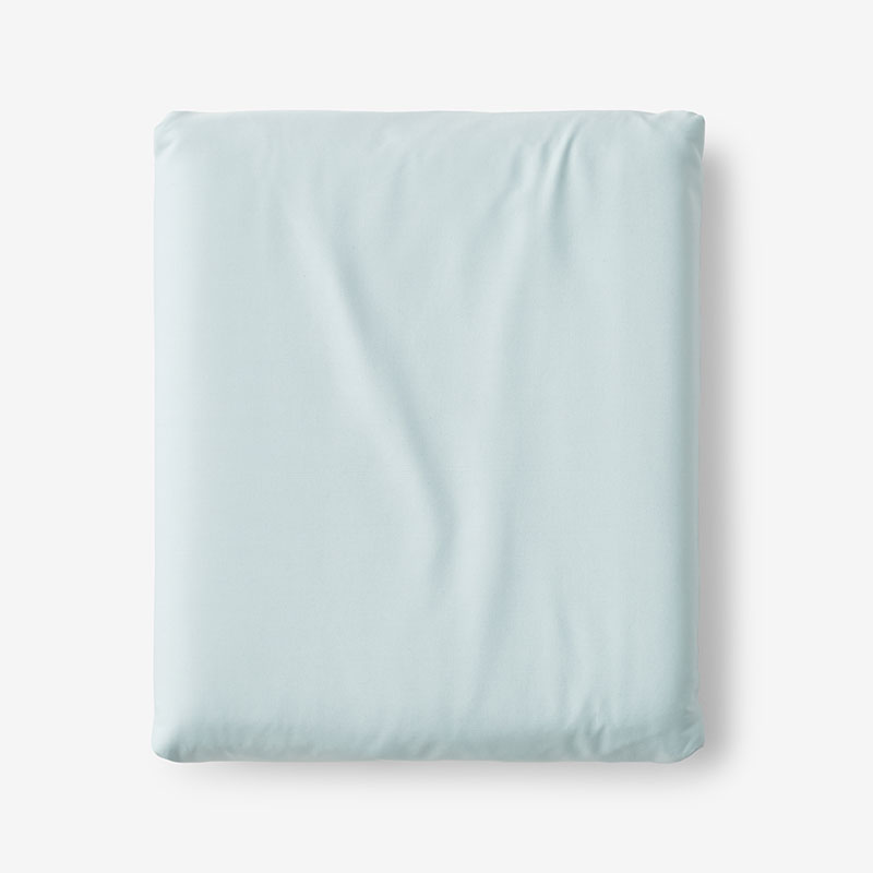 THE COMPANY STORE CLASSIC COOL COTTON PERCALE DEEP POCKET FITTED BED SHEET 