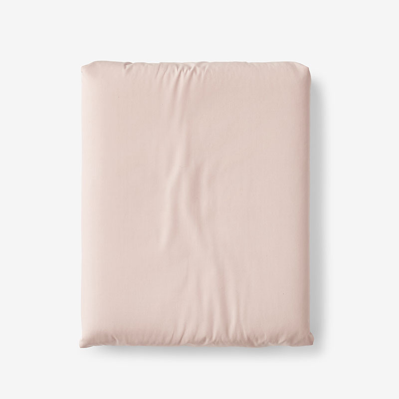 The Company Store Classic Cool Cotton Percale Fitted Bed Sheet In Pink
