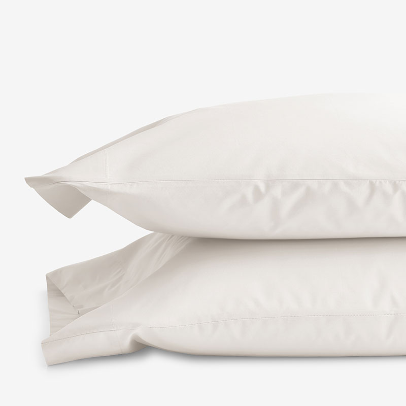 Company Cotton® Percale Solid Pillowcases | The Company Store