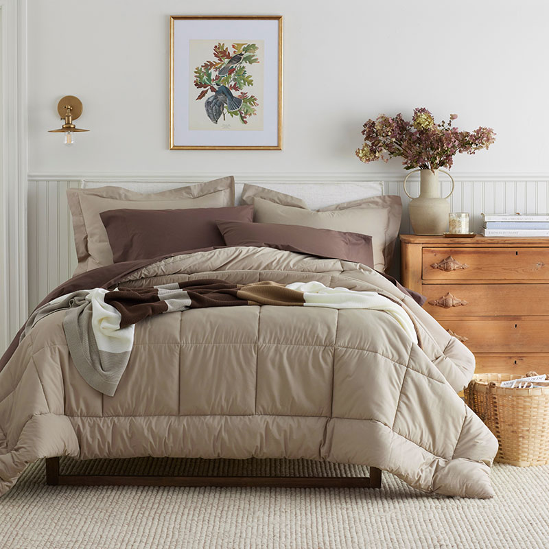 Classic Cool Cotton Percale Comforter-TheCompanyStore|61629