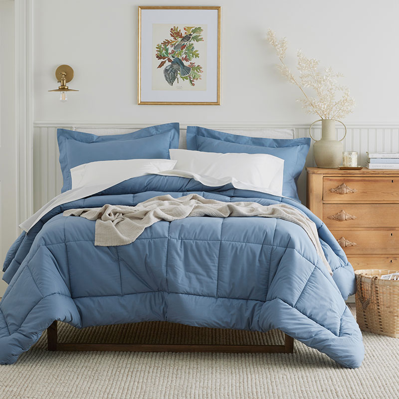 Classic Cool Cotton Percale Comforter-TheCompanyStore|62709