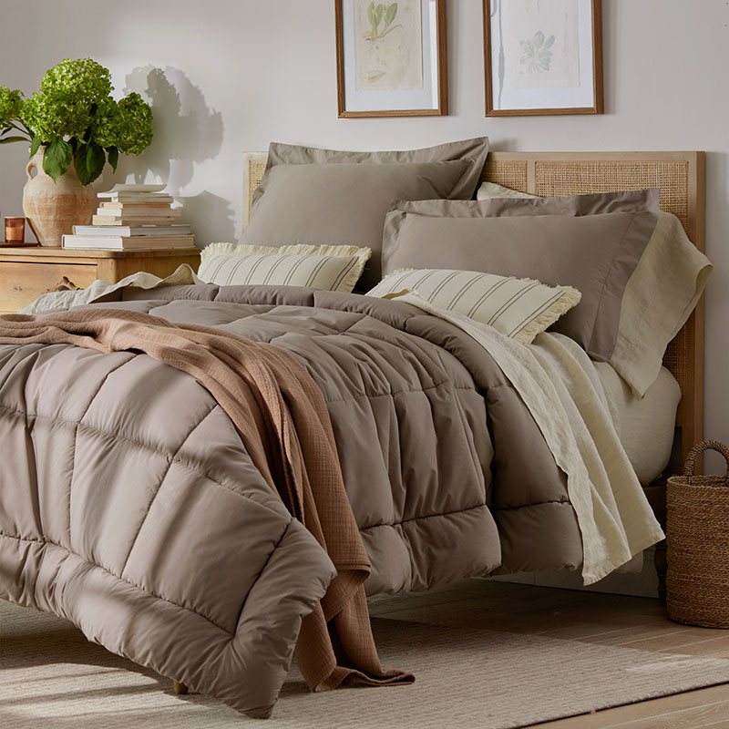 Classic Cool Cotton Percale Comforter-TheCompanyStore|61631