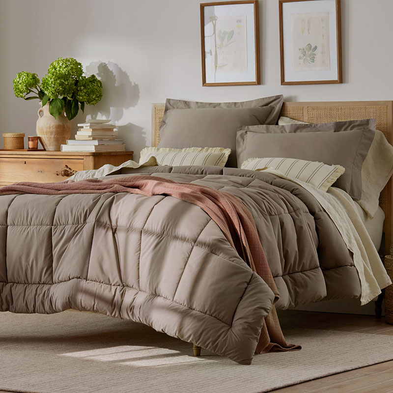 Classic Cool Cotton Percale Comforter-TheCompanyStore|61631