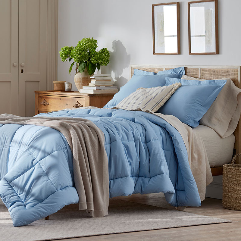 Classic Cool Cotton Percale Comforter-TheCompanyStore|63636