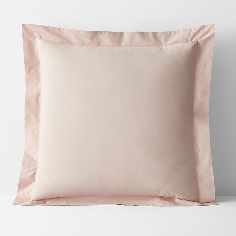 The Company Store Classic Cool Cotton Percale Sham In Pink