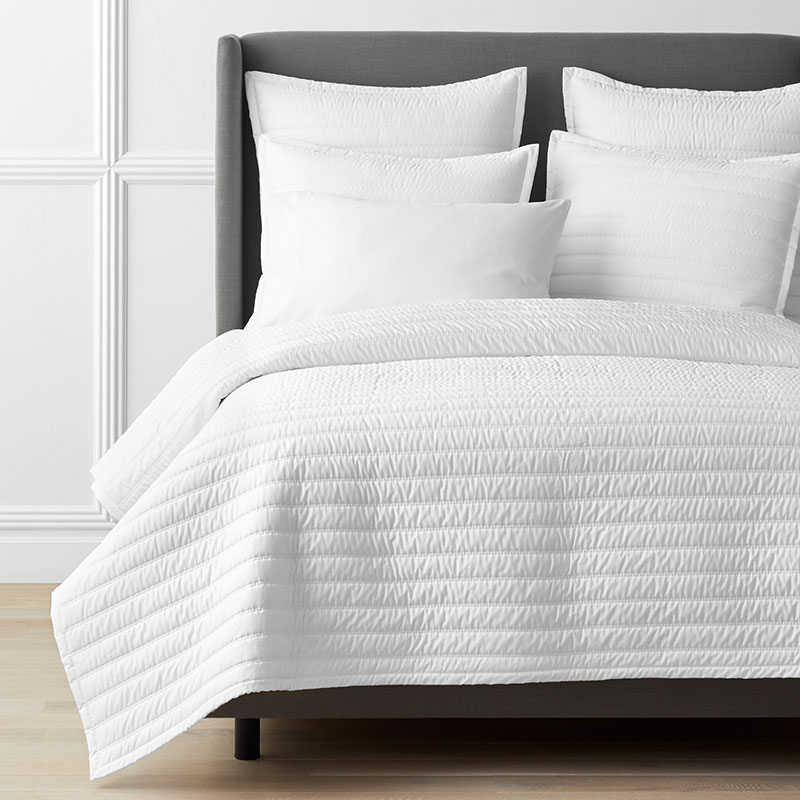 Premium Smooth Wrinkle-Free Sateen Quilted Coverlet