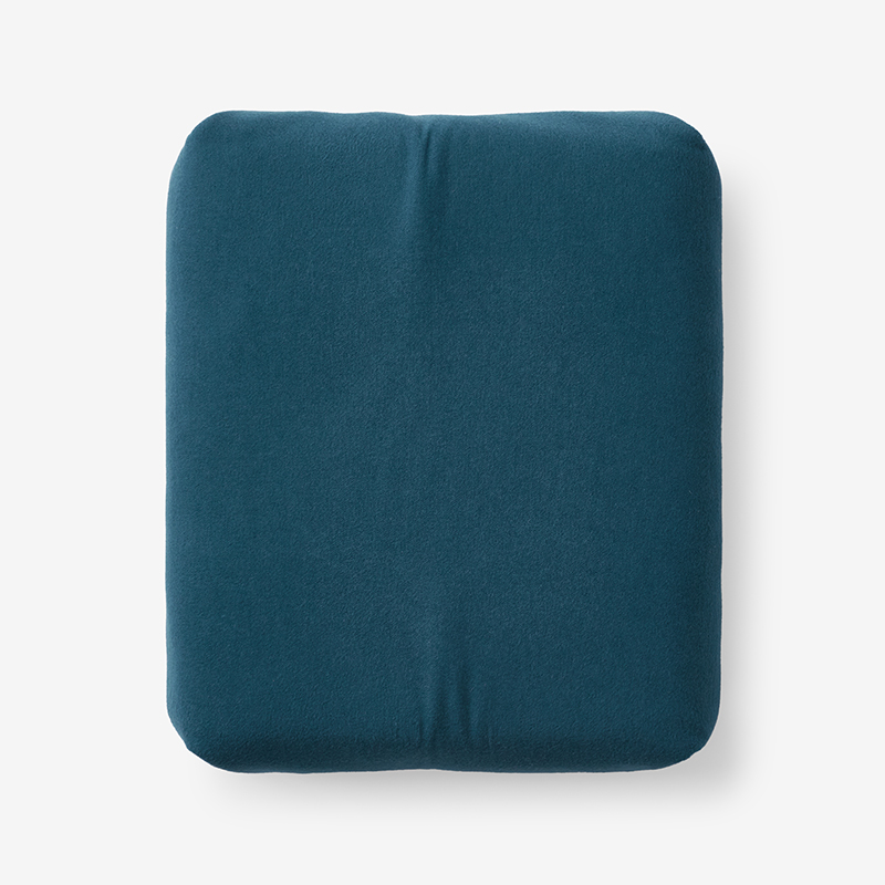 THE COMPANY STORE PREMIUM ULTRA-COZY COTTON VELVET COTTON FLANNEL FITTED BED SHEET 
