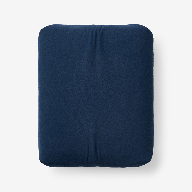 THE COMPANY STORE PREMIUM ULTRA-COZY COTTON VELVET COTTON FLANNEL FITTED BED SHEET
