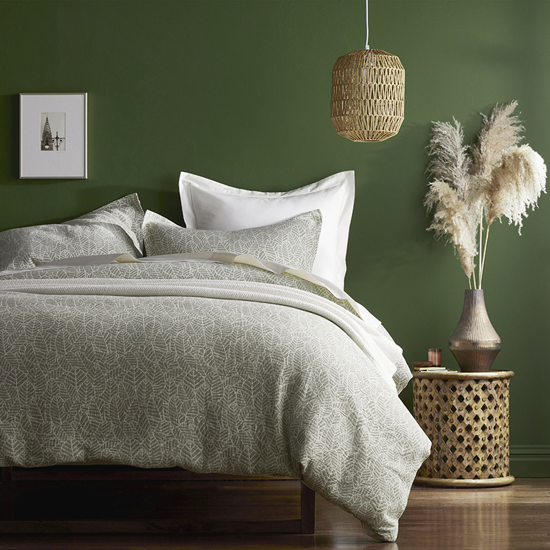 Handloom Cotton Olive Green Pajama Pants - Chamomile Home