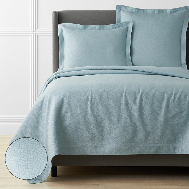 Asher Cotton Matelassé Coverlet