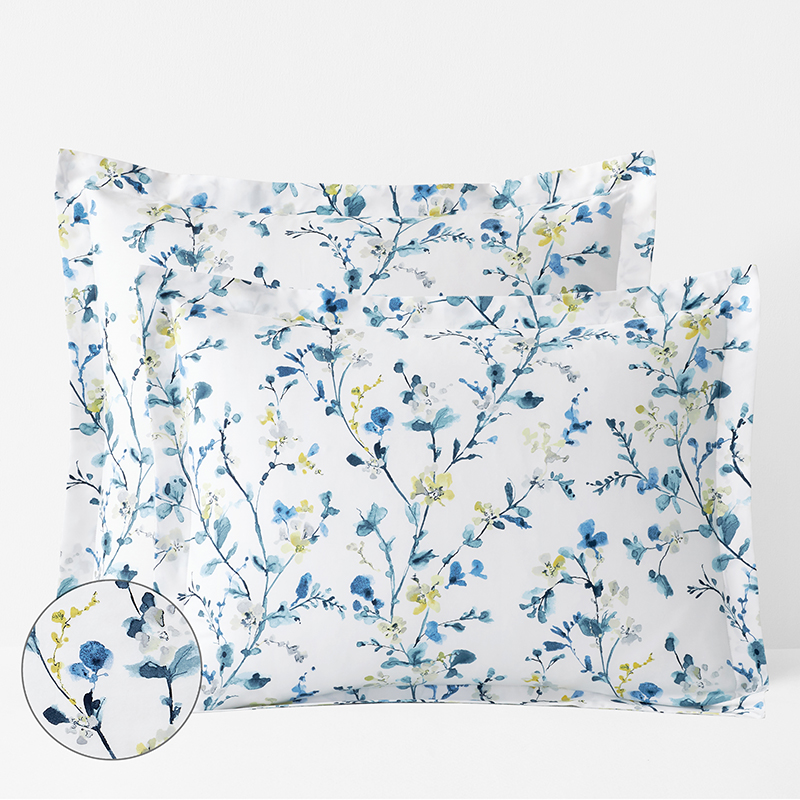 Emily Floral Premium Smooth Sateen Sham