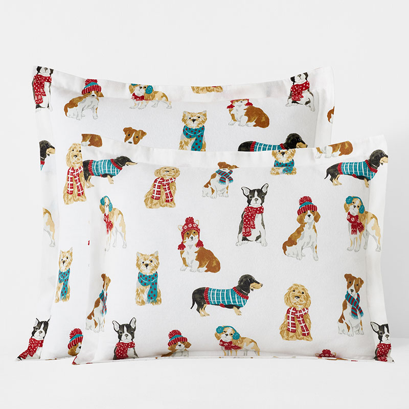Classy Dogs Premium Ultra-Cozy Cotton Flannel Sham