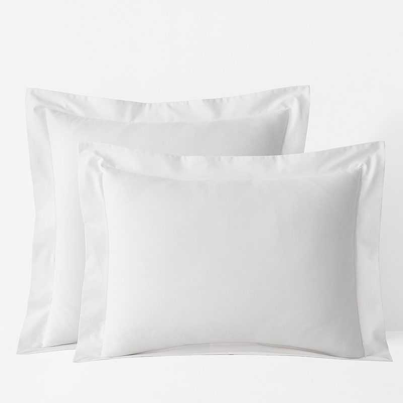 The Company Store Brushed Cotton Sham In White