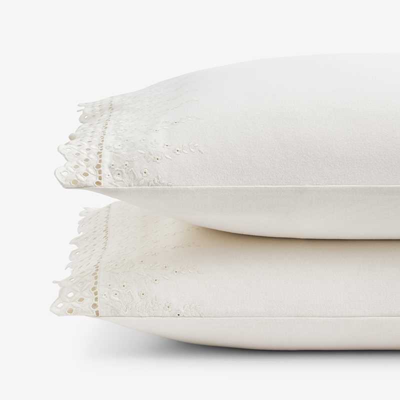 Lace Premium Ultra-Cozy Cotton Flannel Pillowcases
