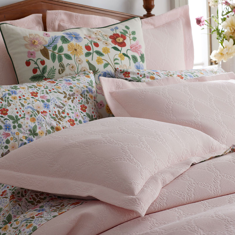 Strawberry Fields Classic Cool Cotton Percale Pillowcase Set|63090