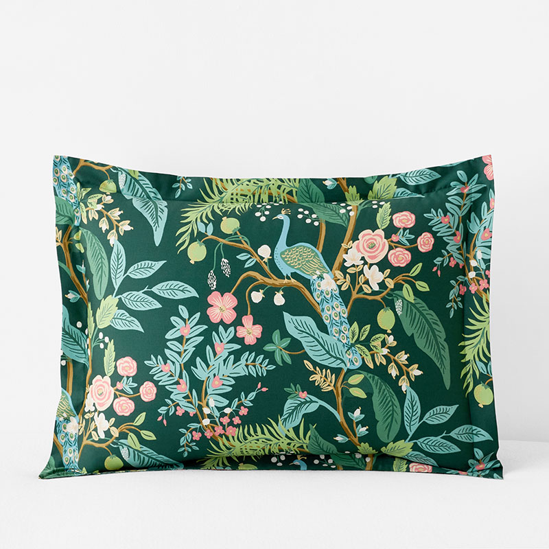 Peacock Classic Smooth Sateen Sham
