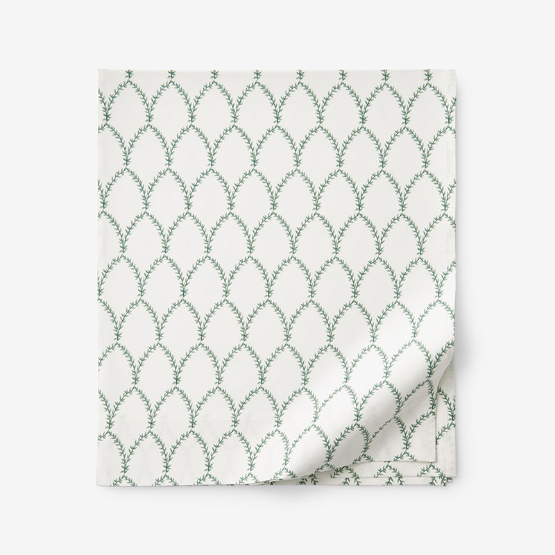 THE COMPANY STORE LAUREL CLASSIC SMOOTH SATEEN FLAT BED SHEET