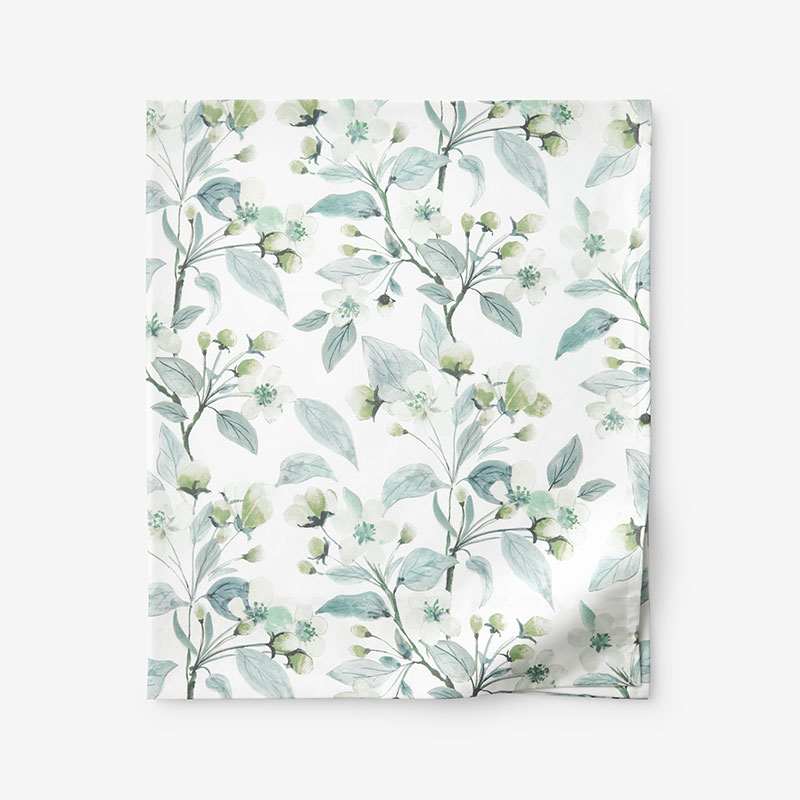 Floral Muse Premium Sateen Fitted Sheet | The Company Store