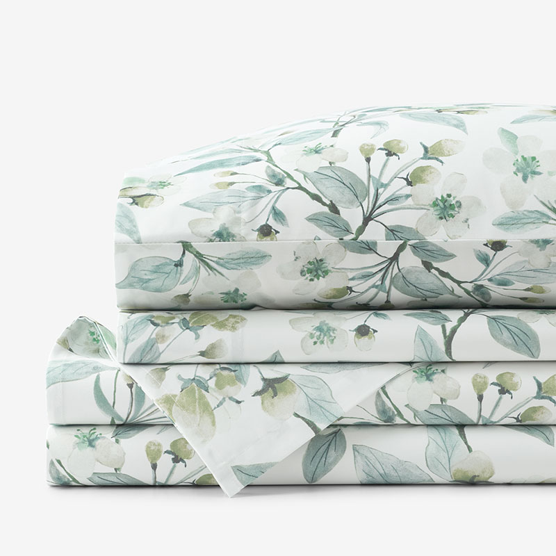 Floral Muse Premium Sateen Sheet Set