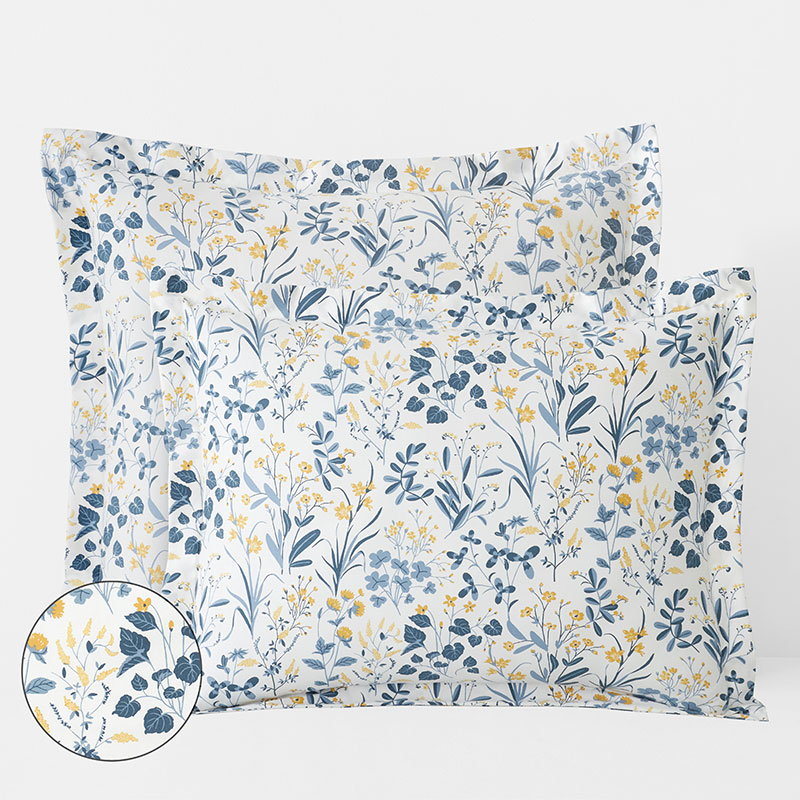 Palmeros Petite Floral Sateen Sham Standard | The Company Store