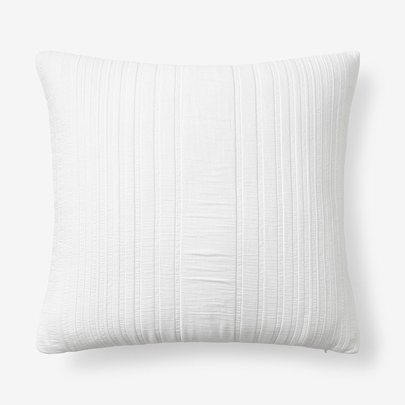 Linen Pillow Cover - Denim Blue, Size 20 | The Company Store