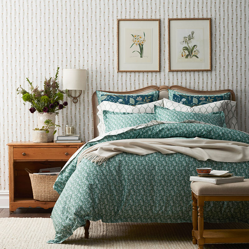 Rifle Paper Co. Lily of the Valley Comforter