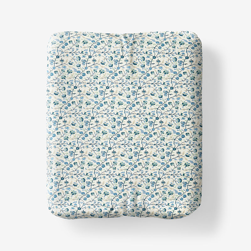 THE COMPANY STORE AJMER PREMIUM SMOOTH SATEEN FITTED BED SHEET